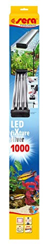 sera LED fixture 1000 silver - Aufsatzlampe für LED Röhren