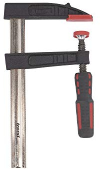 Trend F-Zwinge, 200 mm x 100 mm, Schnellspann-Griff | Hält Werkstücke bei Holzarbeiten und Montage schnell und verstellbar fest, mit Schnellspann-Griff, FC/200