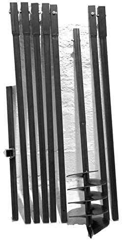 200 mm 8 meter Erdbohrer Brunnenbohrer Handerdbohrer Erdlochbohrer Brunnenbau Pfahlbohrer brunnenbohrgerät