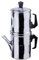 ILSA Cafetera Napolitana Diamante, Aluminio, Tazas 12, cl 100