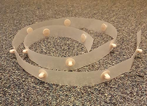 CARAVAN CURTAIN HANGING POPPER TAPE SWISH VISA PER MT