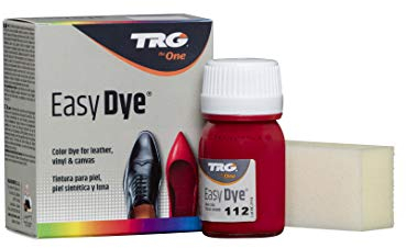 TRG The One Easy Dye, Farbe zur Wiederherstellung der Lederschuhfarbe, Rot (112 Red), 25 ml
