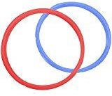 Instant Pot Anello di tenuta in silicone di ricambio per pentole a pressione elettriche (5,7L rosso/blu)