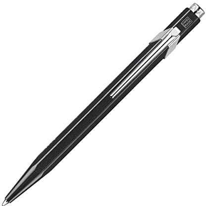 CARAN d'ACHE - Kugelschreiber 849 Metal-X aus Metall - Schwarz, 1 Stück (1er Pack)