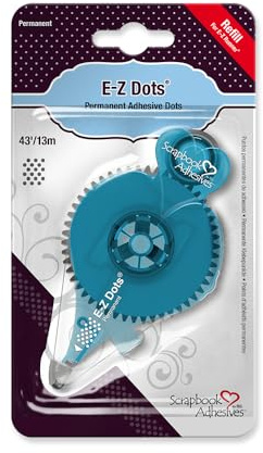 SCRAPBOOK ADHESIVES BY 3L E-Z Dots Refillable Permanent Runner Refill Cartridge, 43 Feet