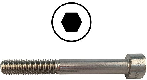 Zylinderschraube M12 X 90 DIN 912 mit Innensechskant (ISK) Edelstahl A2 (1 Stück) - V2A Zylinderkopfschraube
