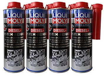 4x LIQUI MOLY 5156 Pro-Line Diesel System Reiniger Diesel-Zusatz 500ml