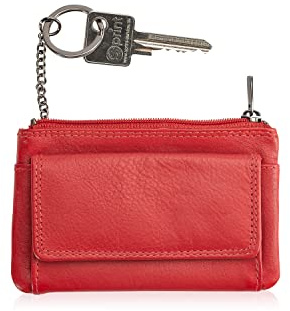 Josephine Osthoff Schlüsseletui Leder Damen Schlüsseltasche Münzbörse Schlüsselmäppchen mit Kreditkarten RFID (973)