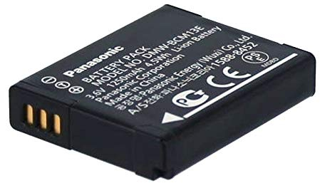 Panasonic LUMIX DMW-BCM13E Li-Ion Akku (geeignet für LUMIX TZ- und FT-Modelle) schwarz