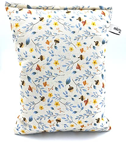 Kräuterkissen gefüllt mit Heilkräutern ca.25x20 cm.Design/bunter Herbst Nr. 270