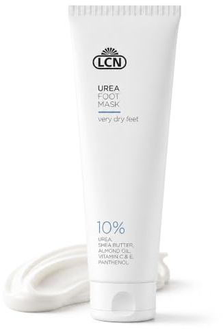 LCN Urea 10% Foot Mask - reichhaltige Fußmasek mit Urea, Mandelöl, Sheabutter und Vitamin A und E
