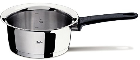 Fissler 1615816100 Intensa, Stielkasserolle ohne Deckel 16 cm, schwarz