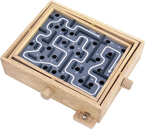 Small Foot 1512 Labyrinth aus Holz 2019494 Natur