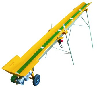 Qteck - Förderband 5m - 3-teilig - Transportband - Gurtförderer
