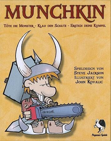 Munchkin NZ Töte die Monster - Klau den Schatz - Erstech deine Kumpel. Für 3-6 Spieler