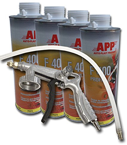 4Liter Hohlraumversiegelung inkl. Pistole und Hohlraumsonde für Hohlraumkonservierung