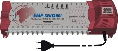 Sat Multischalter EMP Centauri 5/28 (Gigant) Profiline P.149-CP-28 mit Netzteil Switch Matrix FULLHD 3D Digital Quad tauglich