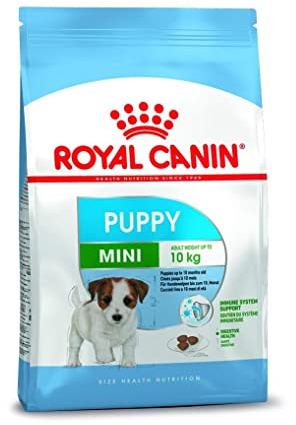 Royal Canin Mini Puppy | 2 kg | Alimento secco per cani di piccola taglia di peso fino a 10 kg | Fino a 10 mesi di età | Per le difese dell'organismo e lo sviluppo del cervello