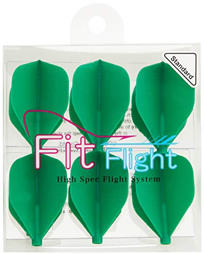 Cosmo Darts fit Flight Flight Standard Green 6 Pieces