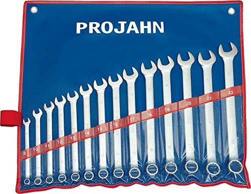 Projahn Gabelringschlüssel Set lang 14-teilig 4438