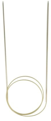 Addi AD1147060-01.50 Rundstricknadel, Nickel, Silber/Gold, Size-US-0-(1.5mm)