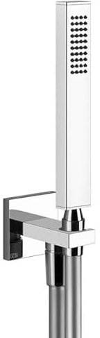 Gessi Rettangolo Set doccia + Supporto + Tubo 20123031