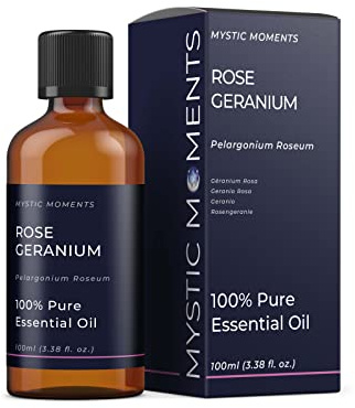Mystic Moments | Rose Geranium Essential Oil - 100ml - 100% Pure