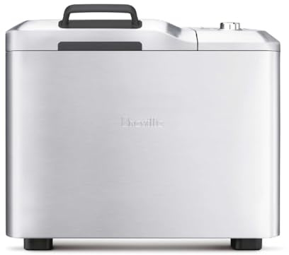 Breville BBM800XL Custom Loaf Bread Maker Machine, Brushed Stainless Steel