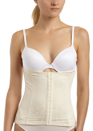 Maidenform shapewear midjekorsett för kvinnor, magkontroll med spets, extra fast stöd, Rouge, XXL