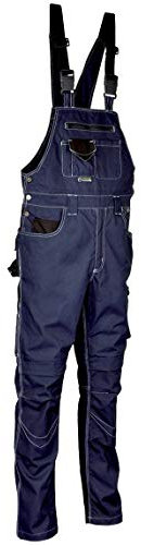 Cofra V172-0-02.Z60 - Bavaglino da lavoro Nottingham, 60 cm, colore: Blu navy/Nero
