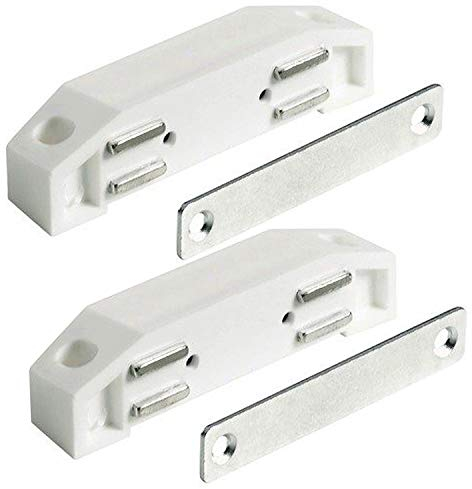 Hettich Furntech Gmbh Et-Co-Kg - Loqueteau Magnetique Bm Gache Fixe 10Kg Blanc Blister 2