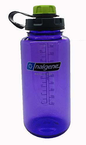 Nalgene Flasche 'Everyday Weithals' - 1 L, violett, 'capCAP'-grün