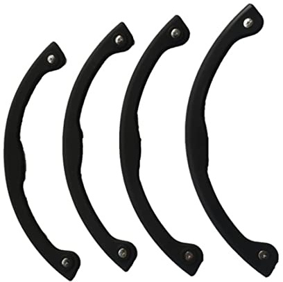 Qusedwey Tabla de Snowboard de ProteccióN Apta para de Esquí Monotabla de Todos los TamañOs Estuche Protector de Puntas de Snowboard, 4 Piezas