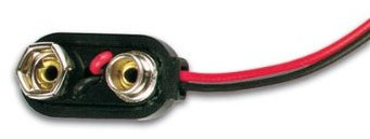 CONTACT A PRESSION POUR 1 X PILE 9V (TYPE I)