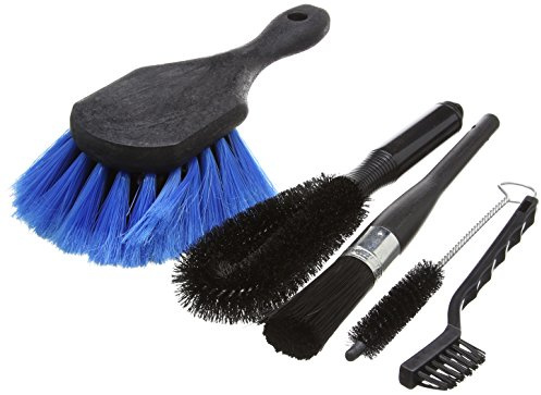 Laser 5271 Bürsten-Set, zur Reinigung von Fahrzeugen und Fahrrädern, 5-teilig