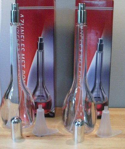 Elegant Acrylic Oil or Vinegar Spray Bottle with Funnel - 2 Piece