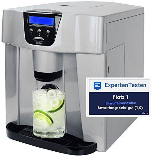 Gino Gelati GG-400 Digitaler Eiswürfelbereiter Eiswürfelmaschine