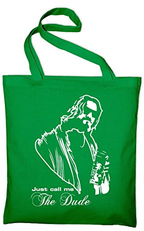 STYLETEX23 #2 The Big Lebowski Jutebeutel Baumwolltasche, grün