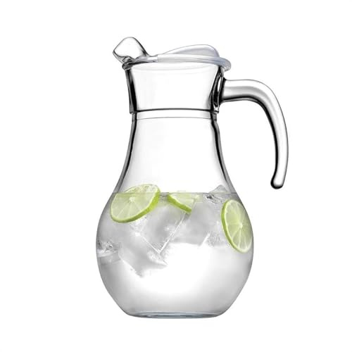Pasabahce Jarra de bistró con tapa, 1,8 l