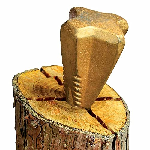 Coin à bois éclateur étoile Or Grand modèle