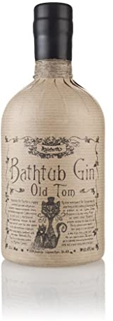 Bathtub Gin Old Tom, 50cl - Double-Infused 42.4 Percent ABV Craft Gin with Juniper and Citrus Notes - Hand-Crafted British Gin