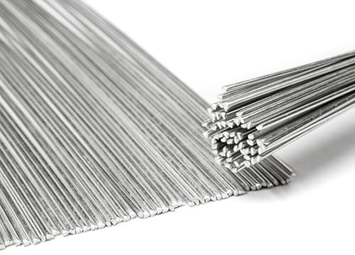 3S SuperSamaStore Baguettes en Alliage d'Aluminium pour Soudure au Chalumeau, 10 Pièces Fers à Braser pour Soudure et Réparation de Tuyaux, Condenseurs et Évaporateurs A/C