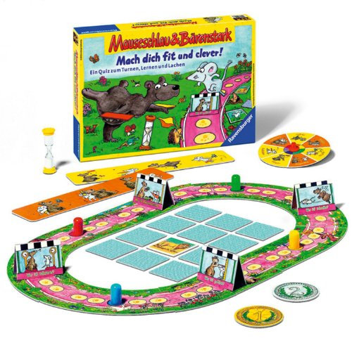 Ravensburger 22008 - Mauseschlau und Bärenstark: Mach dich fit und clever!