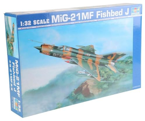 Trumpeter 02218 Modellbausatz MiG-21 MF, Verschieden