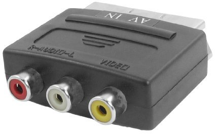 Sourcingmap - Adaptador euroconector AV de 20 Pines a Hembra de 3 RCA