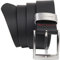 Pierre Cardin Leder-Gürtel Herren 40 mm breit, Gürtel Herren Vollledergürtel schwarz/braun, Größe/Size:100, Farbe/Color:schwarz