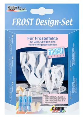 Kreul 45555 - Frost Design, 3er Set
