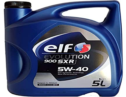 ELF Aceite de motor 5W-40 Evolution Aceite para motor ACEA A3/B4 API SN API CF 900 SXR 5L