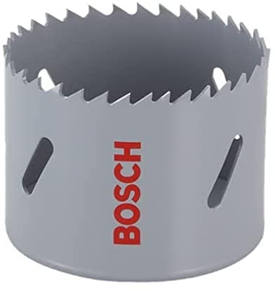 Bosch Accessories Professional Lochsäge HSS Bimetall für Standardadapter (für Metall, Aluminium, rostfreiem Edelstahl, Kunststoffen und Holz, Ø 168 mm, Zubehör Bohrmaschine), Ø 168 mm