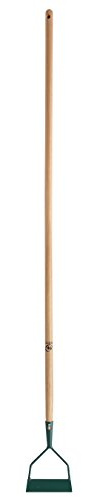 LEBORGNE - Ratissoire à Pousser Manche Bois Certifié PEFC 100% - Outillage de Jardin - Ratissoires - Pour Désherber sans Produit Chimique - Professionnels et Amateurs